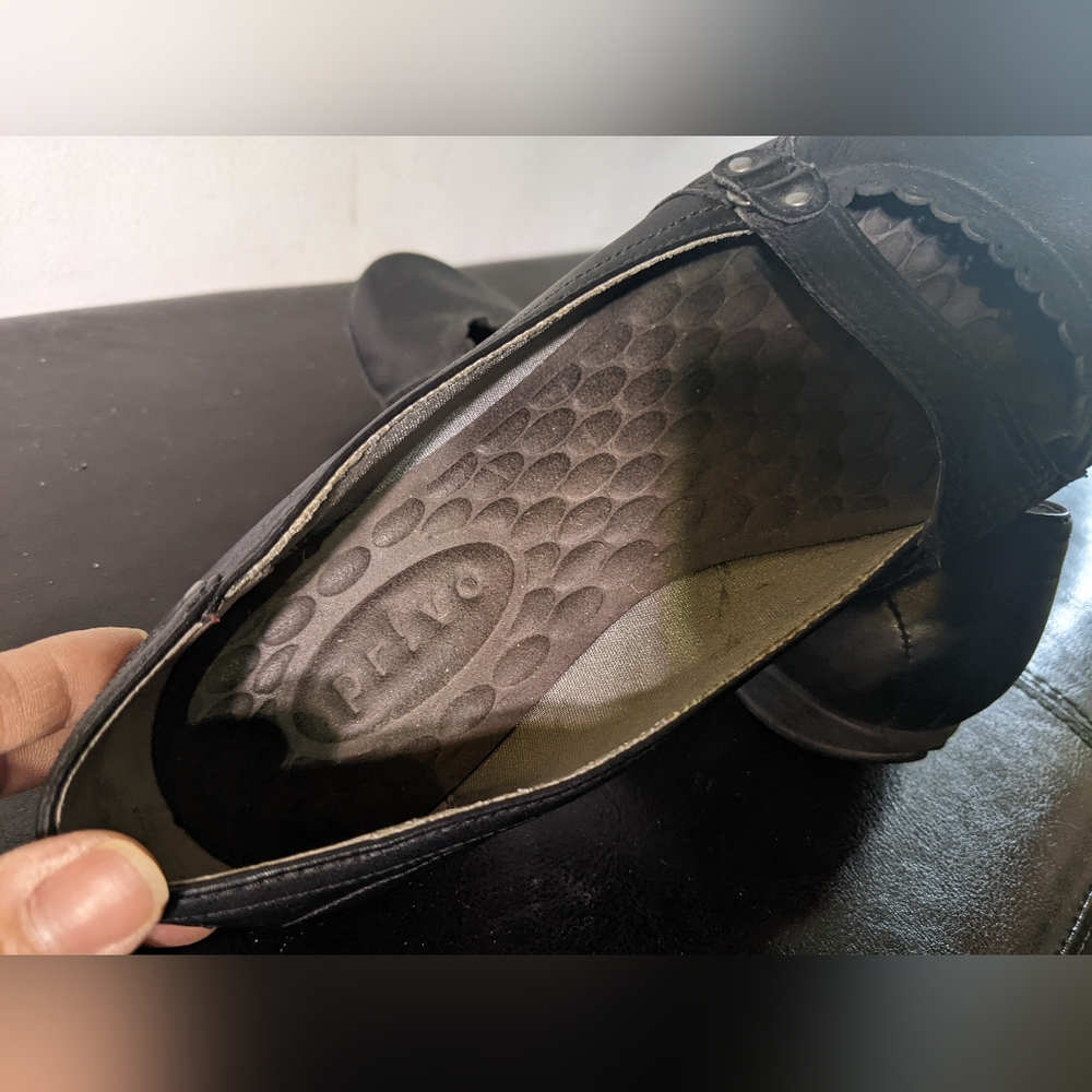 Privo leather flats